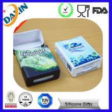 Very Cool Offerset Printing Silicone Cigarette Case